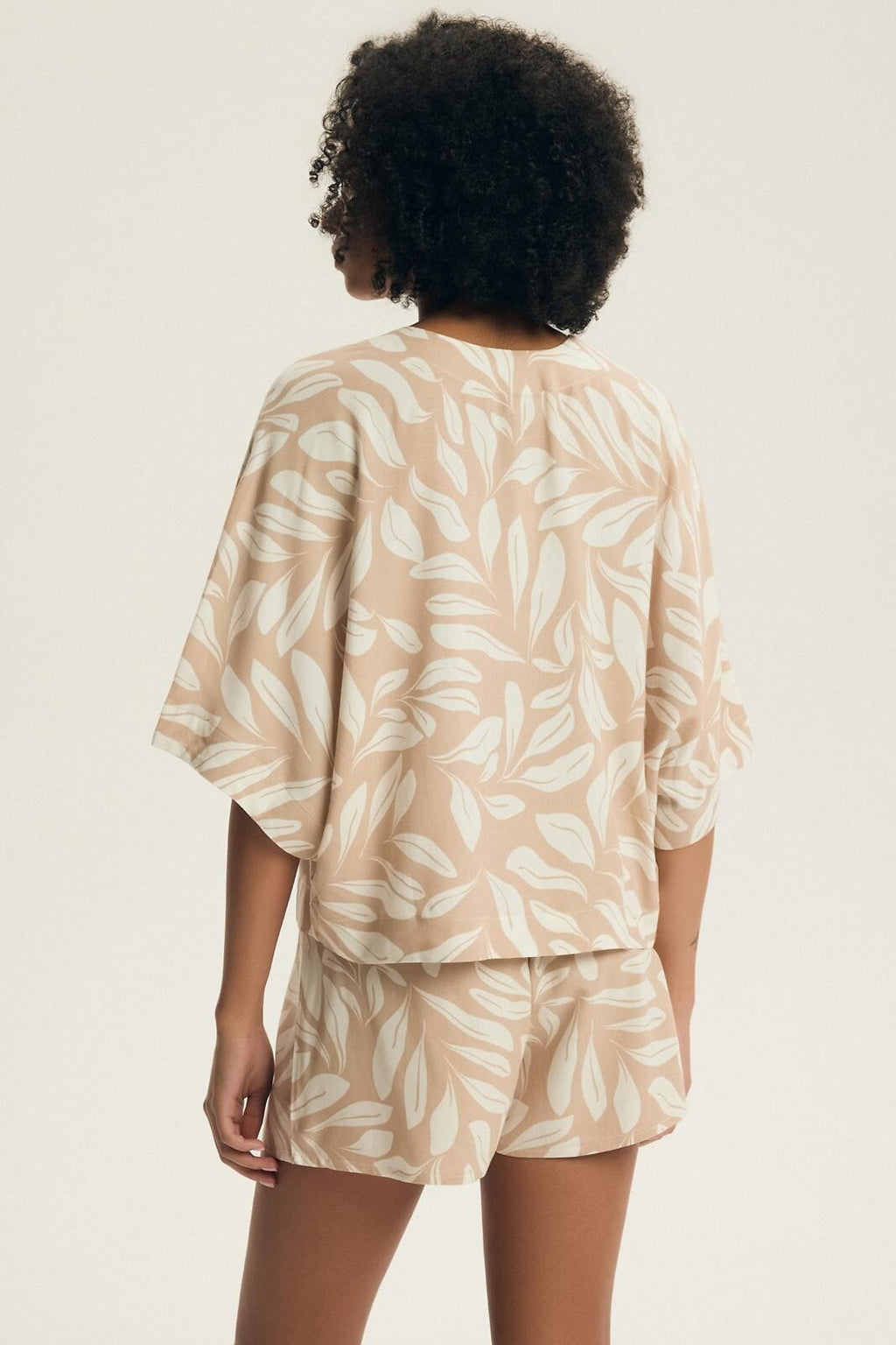 3-Piżama Henderson Ladies 43688 Dextra 3/4 S-3XL rozpinana peach-3