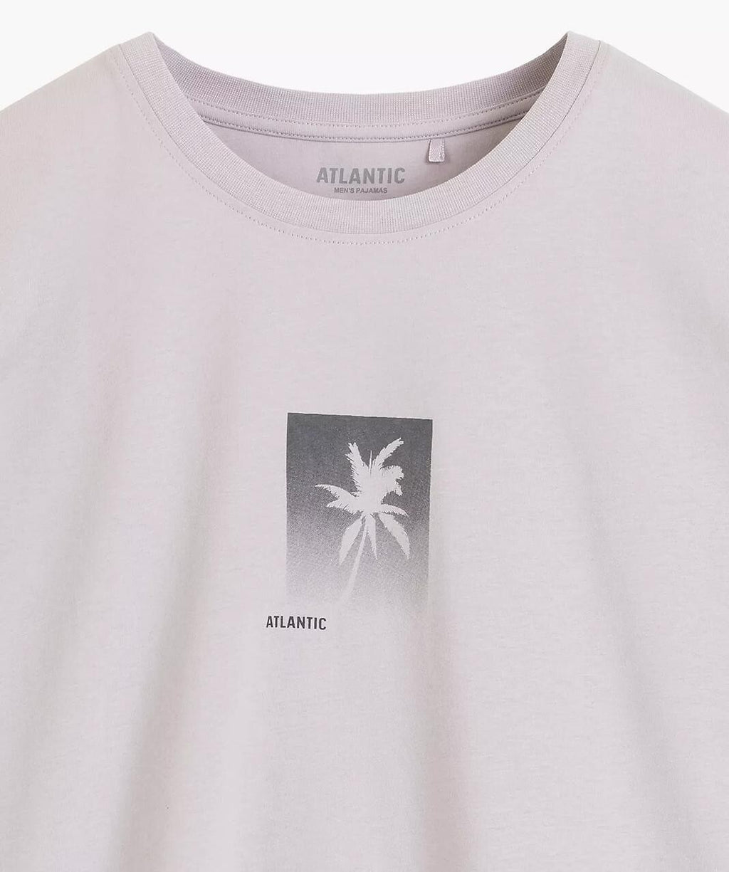 Pigiama da uomo in 100% cotone con trattamento Peach Effect - NMP-398 - Lullaby Lingerie