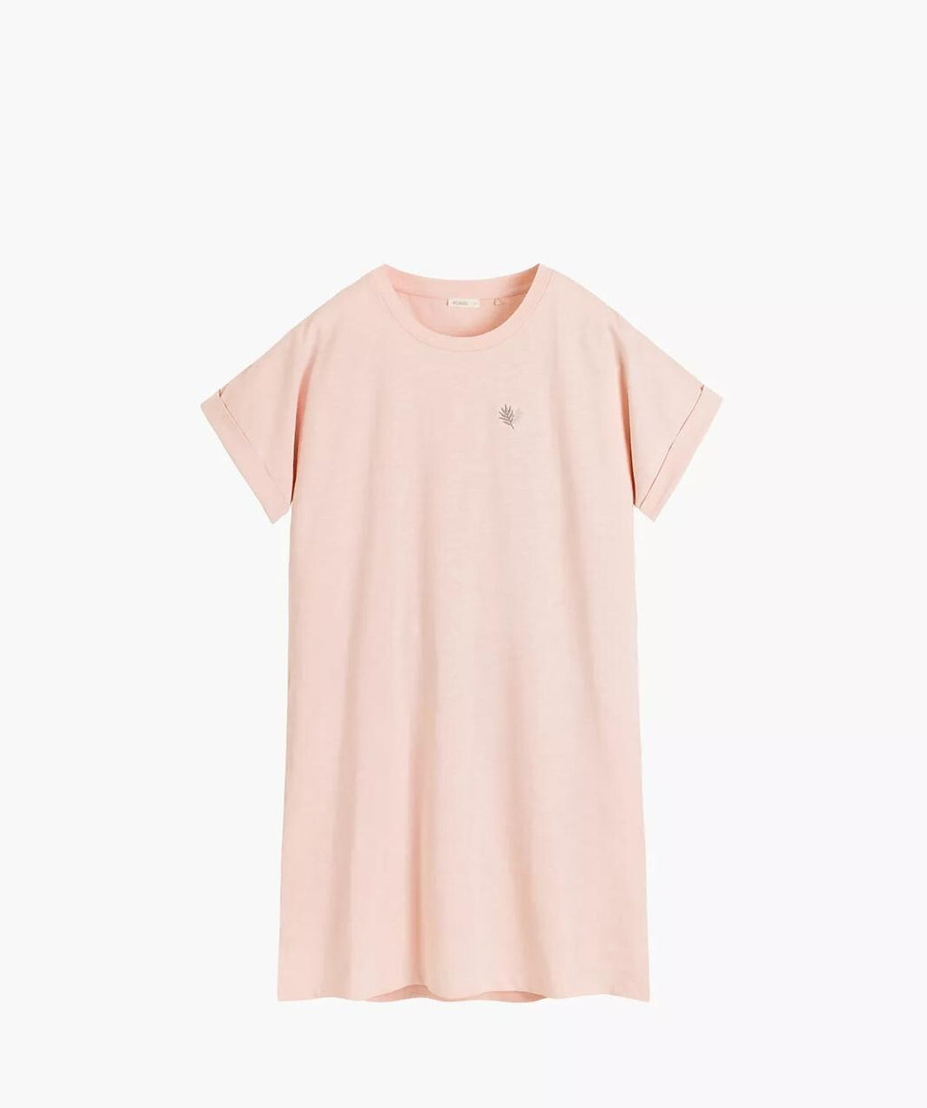 10-Koszula Atlantic NLD-002 kr/r S-2XL brzoskwiniowy-10