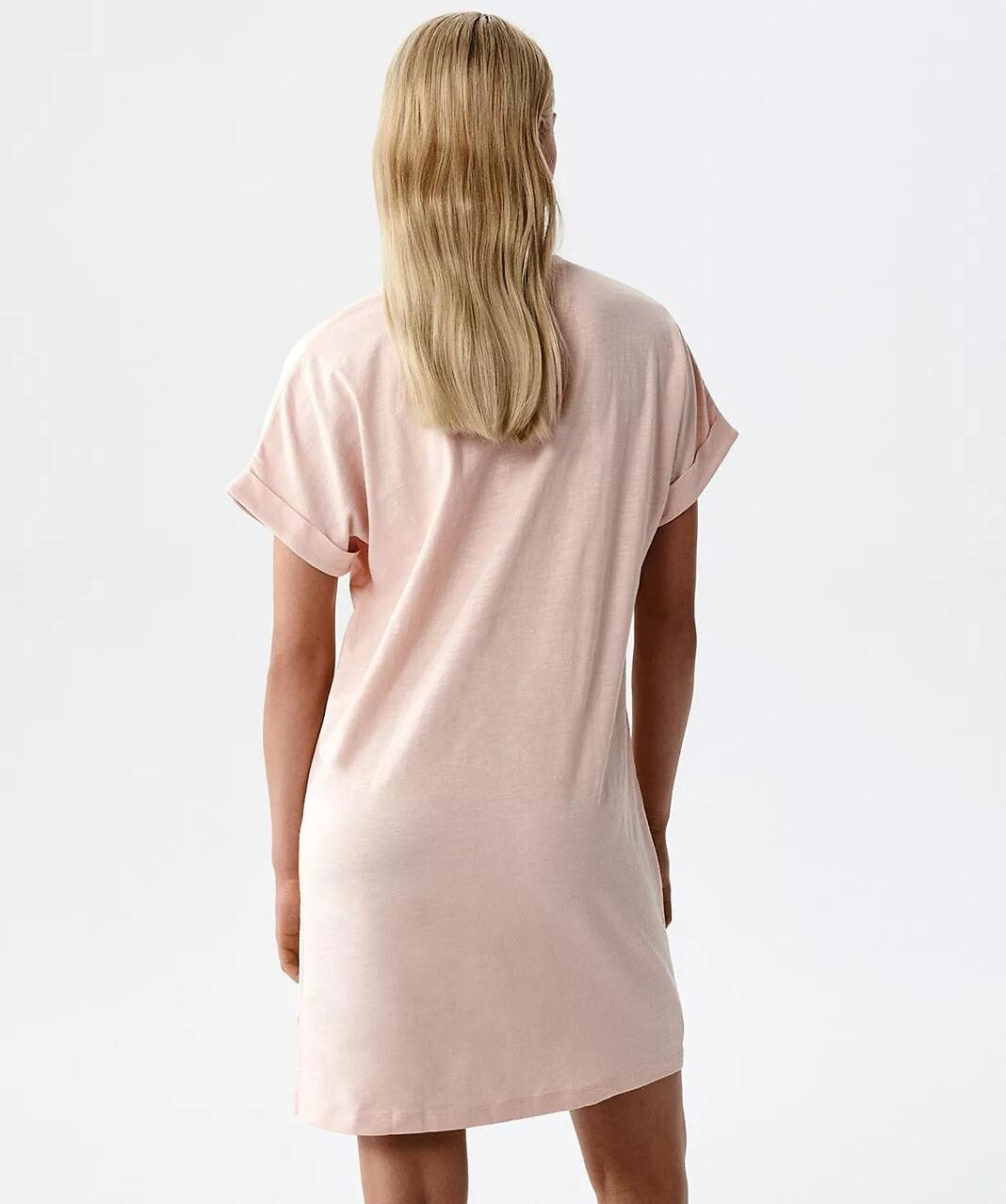 5-Koszula Atlantic NLD-002 kr/r S-2XL brzoskwiniowy-5