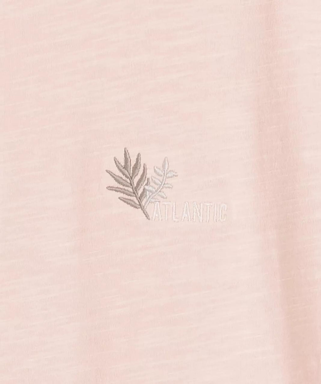 12-Koszula Atlantic NLD-002 kr/r S-2XL brzoskwiniowy-12