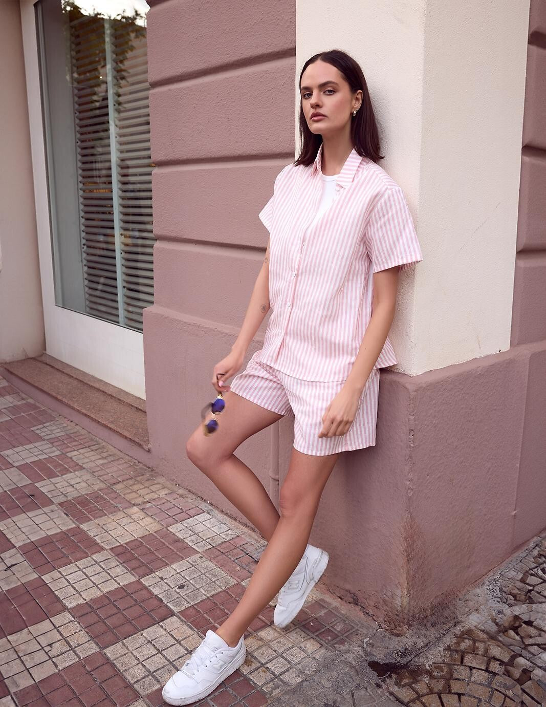 1-Piżama Sensis Selene kr/r S-XL biały-różowy-1