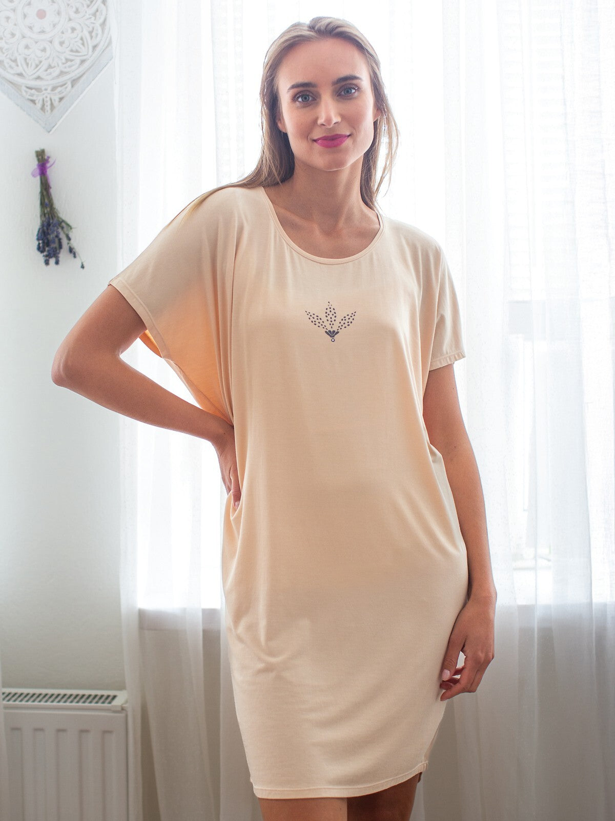 1-Koszula Key LND 771 A26 S-XL beżowy-1