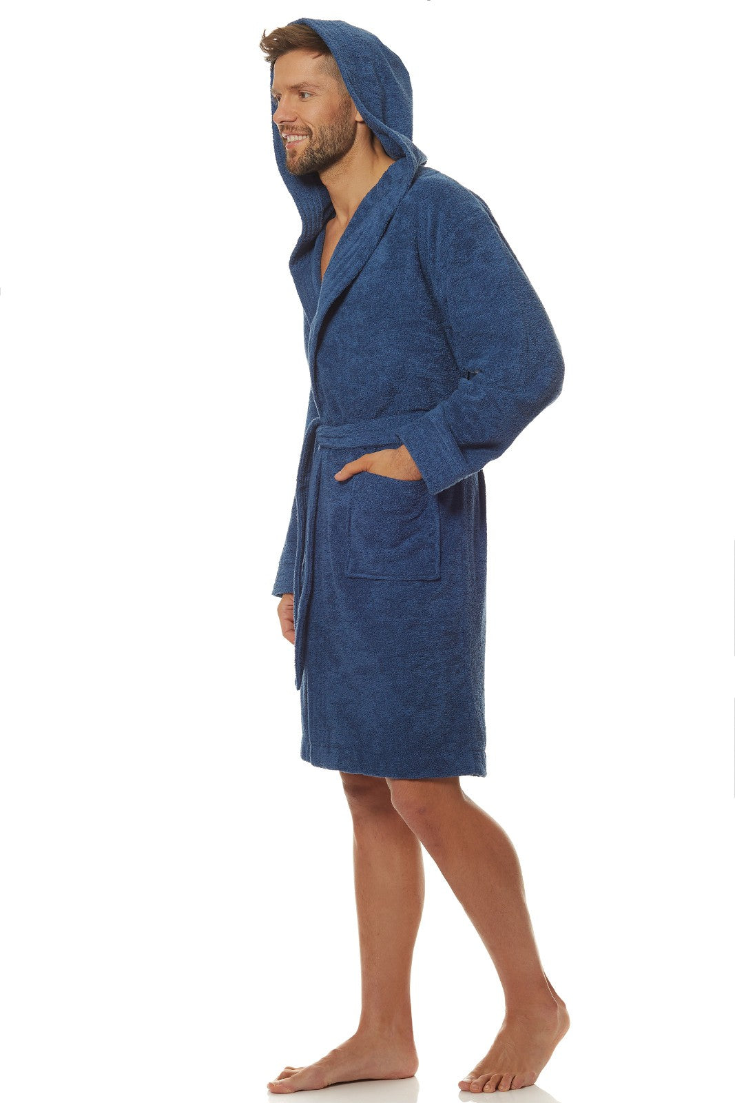 Accappatoio da uomo in 100% cotone - 2103 - Lullaby Lingerie
