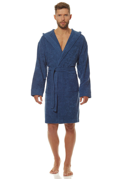 Accappatoio da uomo in 100% cotone - 2103 - Lullaby Lingerie