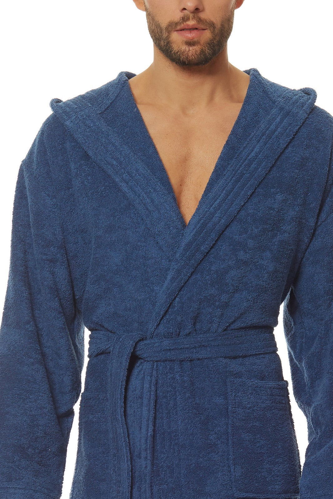 Accappatoio da uomo in 100% cotone - 2103 - Lullaby Lingerie