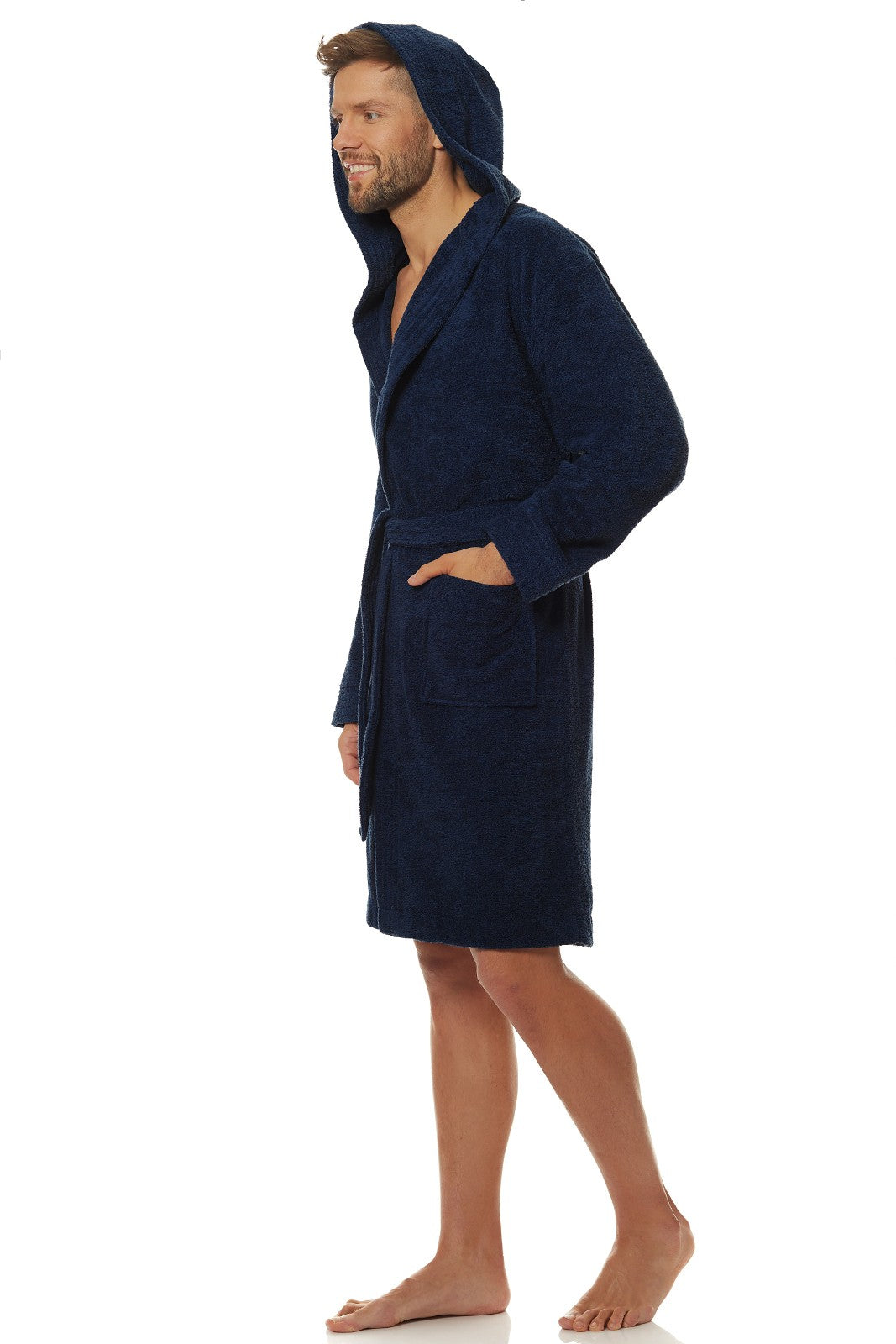 Accappatoio da uomo in 100% cotone - 2103 - Lullaby Lingerie