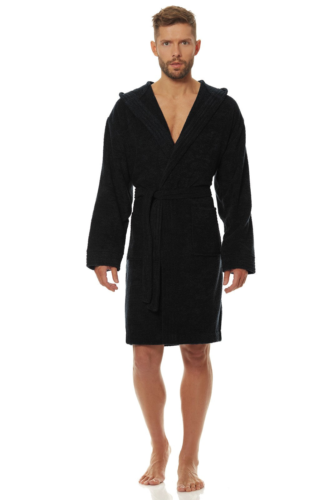 Accappatoio da uomo in 100% cotone - 2103 - Lullaby Lingerie
