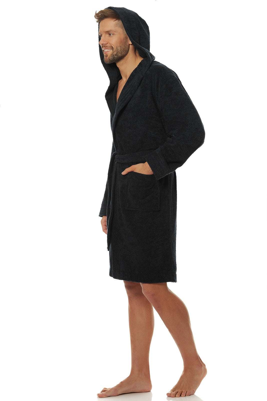 Accappatoio da uomo in 100% cotone - 2103 - Lullaby Lingerie