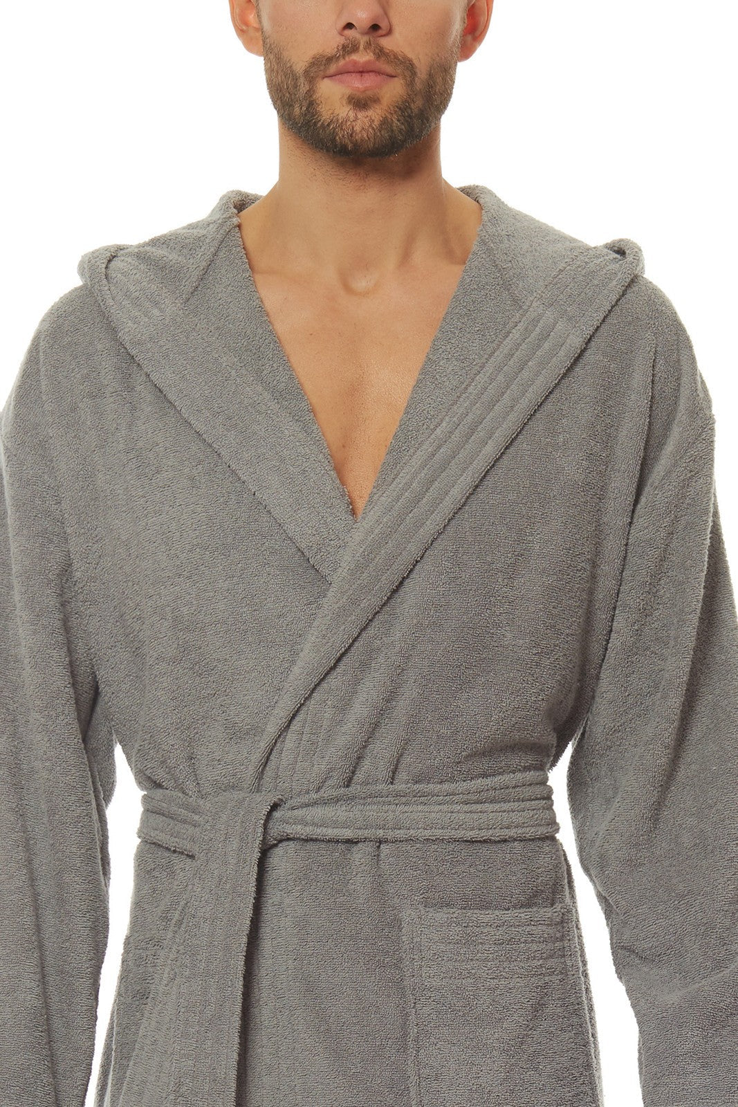 Accappatoio da uomo in 100% cotone - 2103 - Lullaby Lingerie