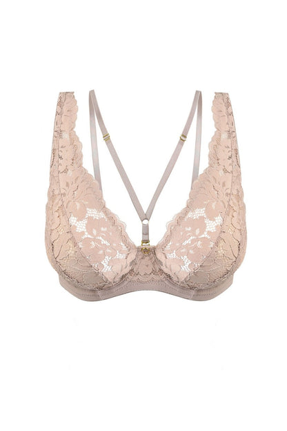 BIUSTONOSZ JASMIN BRALETTE 19152 MOKKA - Lullaby Lingerie