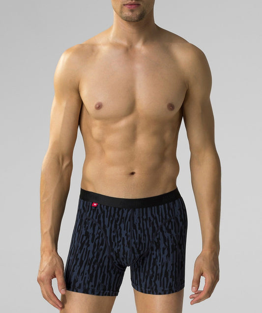 Boxer da uomo in cotone elasticizzato - 2MH-175 - Pack da 2 pezzi - Lullaby Lingerie