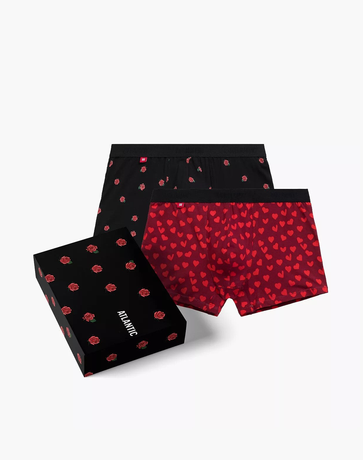 Boxer da uomo in cotone elasticizzato - set da 2 pezzi - 2GMH-026 - Lullaby Lingerie