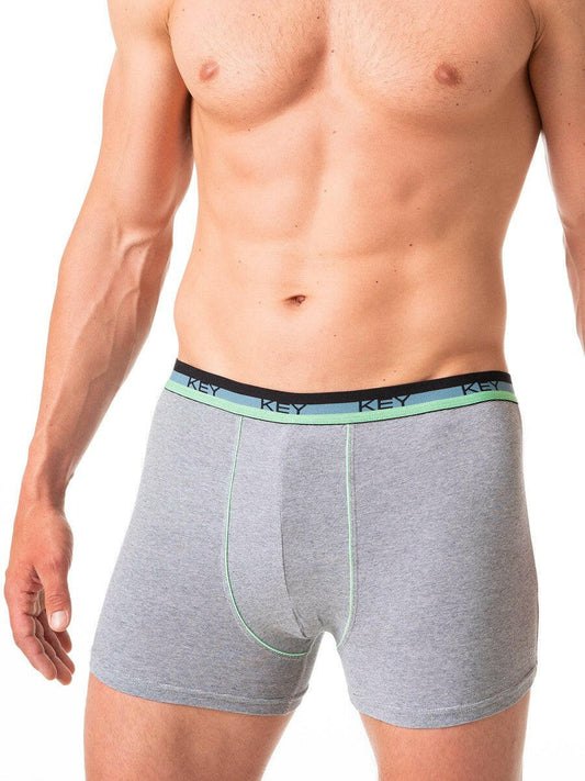 Boxer in cotone elasticizzato - MXH 188 - Grigio - Lullaby Lingerie
