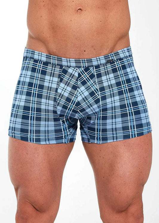 Boxer in cotone elasticizzato di alta qualità - PRIME -  904/97 - taglie dalla S alla 2XL -  Azzurro - Lullaby Lingerie