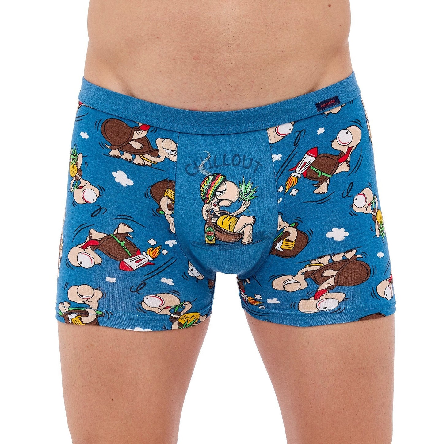 Boxer in cotone elasticizzato di alta qualità - TATTOO -  280/234 -Chilout - Lullaby Lingerie
