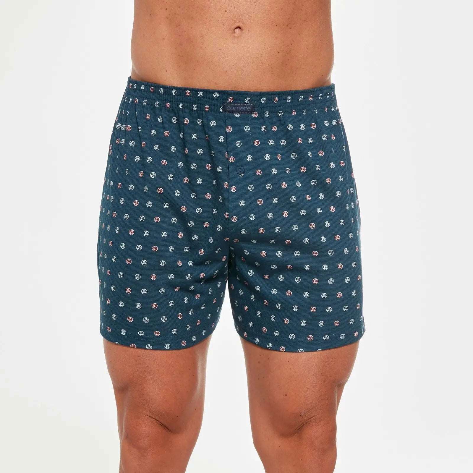 Boxer uomo ampio con bottoni 100% cotone - CLASSIC COMFORT - 008/265 - Lullaby Lingerie