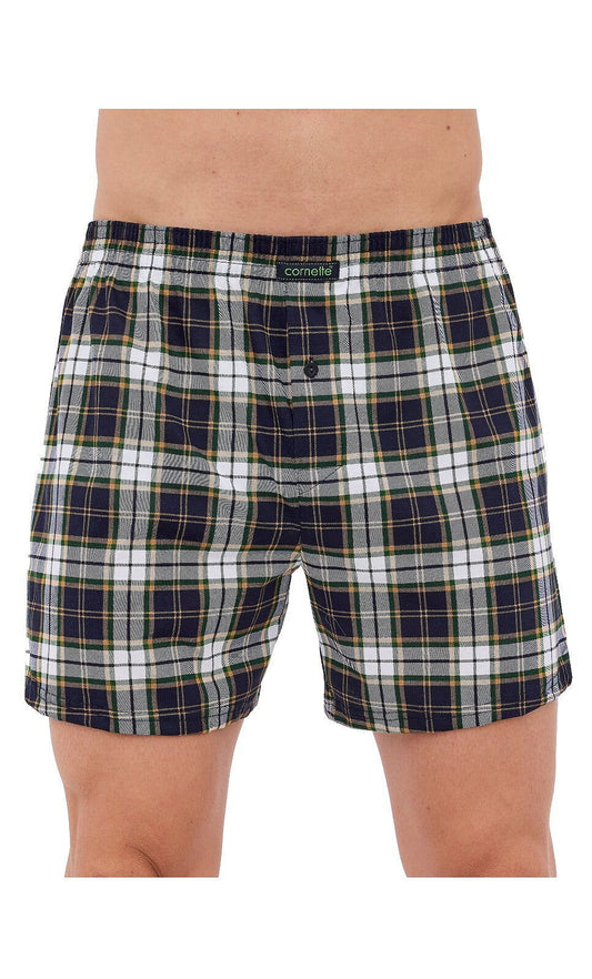 Boxer uomo ampio con bottoni 100% cotone - CLASSIC COMFORT - 296 - Lullaby Lingerie