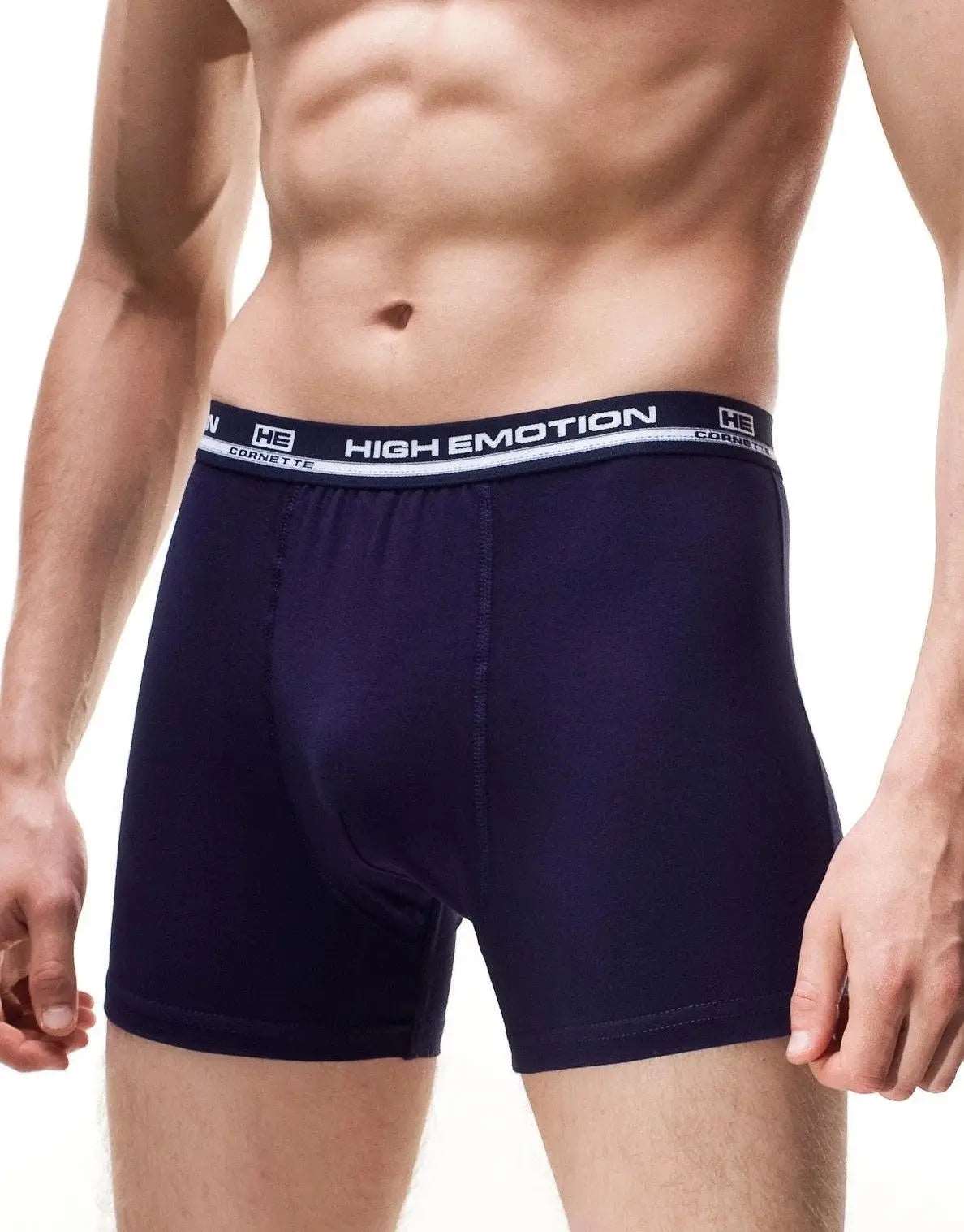 Boxer uomo in cotone elasticizzato - 503 High Emotion Energy - taglie dalla S alla 2XL -  -Verde - Lullaby Lingerie