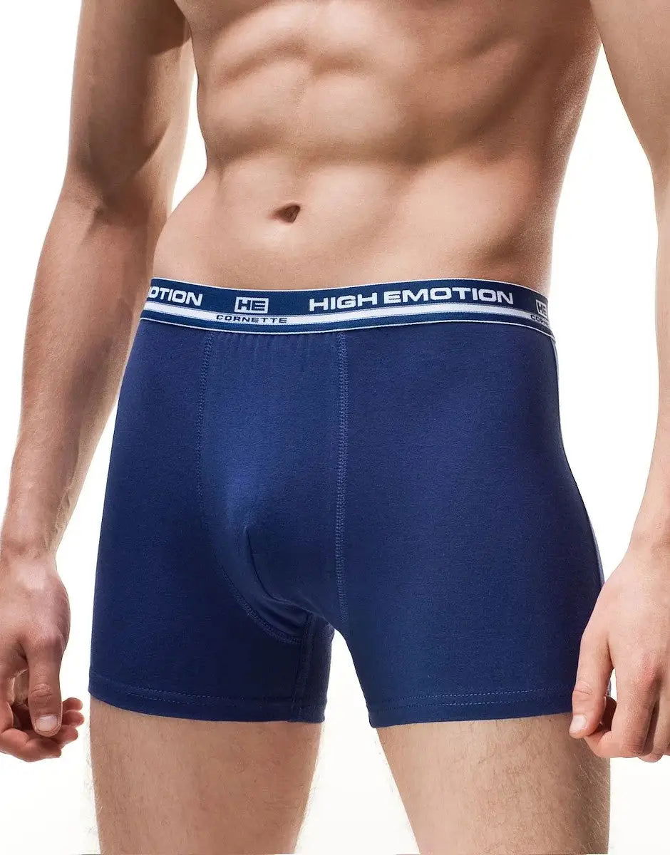 Boxer uomo in cotone elasticizzato - 503 High Emotion Energy - taglie dalla S alla 2XL -  -Verde - Lullaby Lingerie