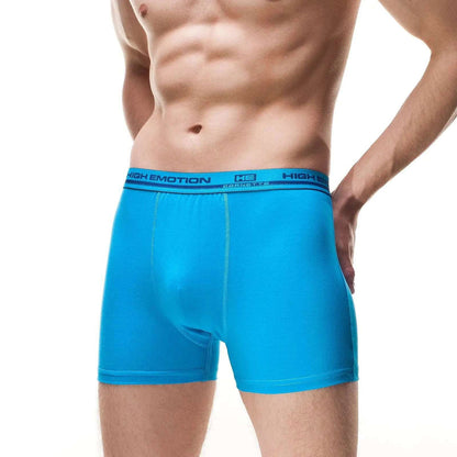 Boxer uomo in cotone elasticizzato - 503 High Emotion Energy - taglie dalla S alla 2XL -  -Verde - Lullaby Lingerie