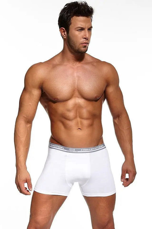 Boxer uomo in cotone elasticizzato - 503 High Emotion Energy - taglie dalla S alla 2XL -  VERDE PETROLIO - Lullaby Lingerie