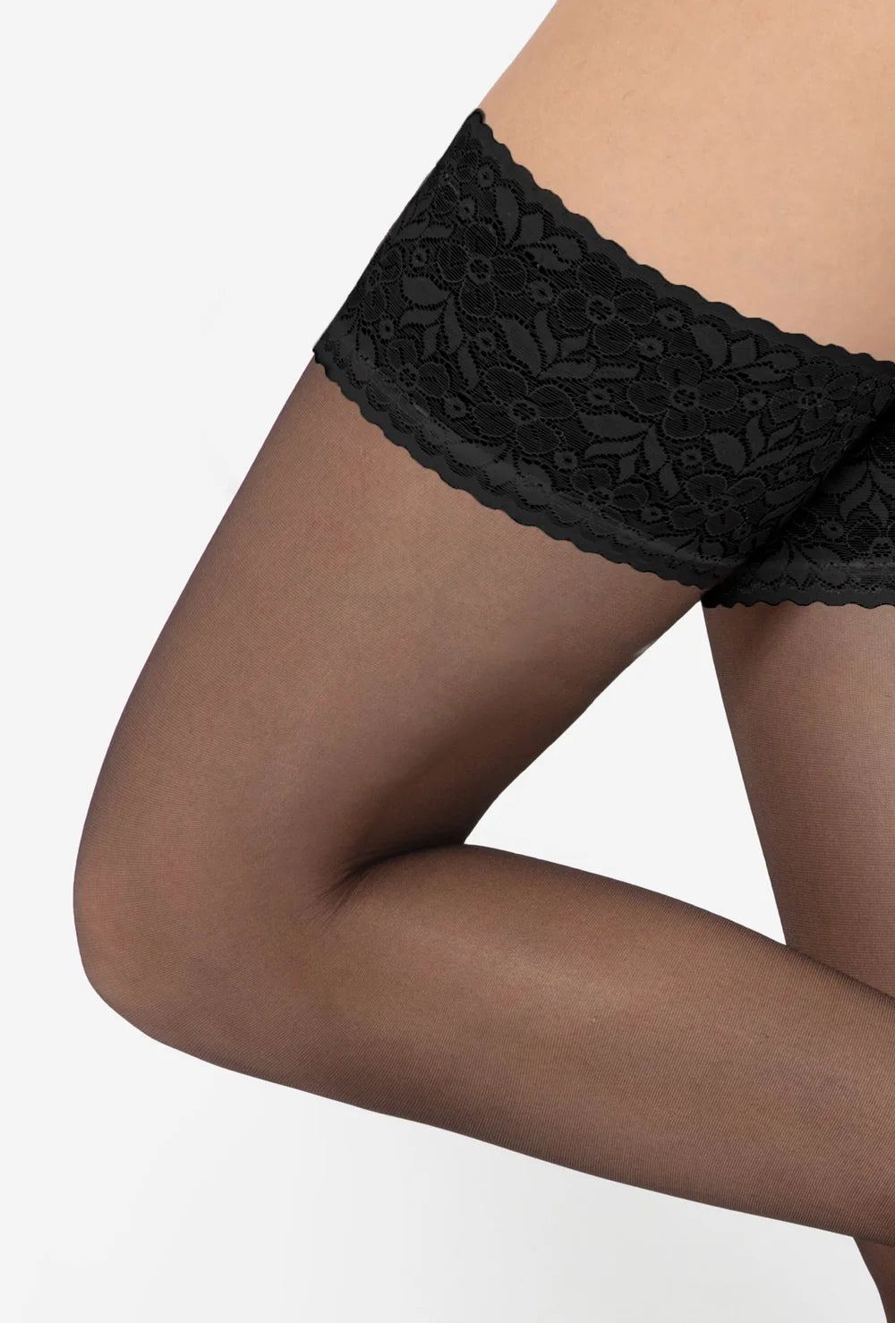 Calza autoreggente - Michelle - 15 den - Lullaby Lingerie