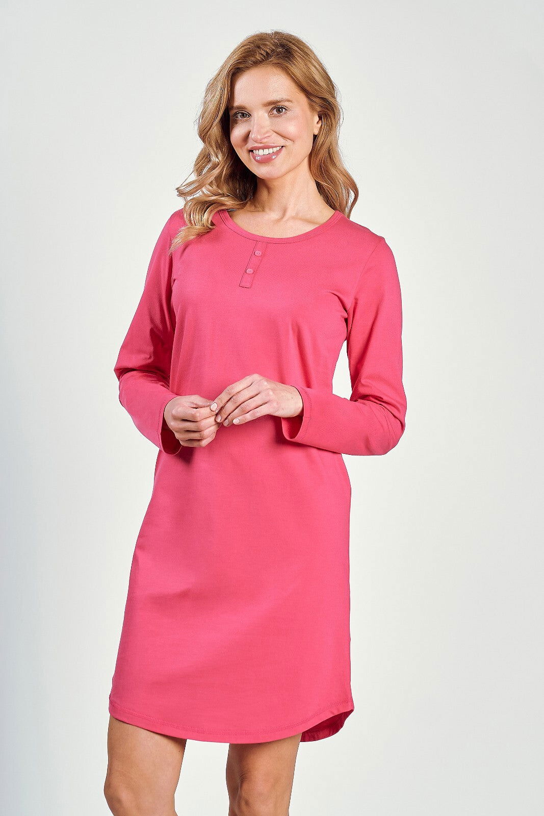 Camicia a notte in 100% cotone - Daphne - Lullaby Lingerie