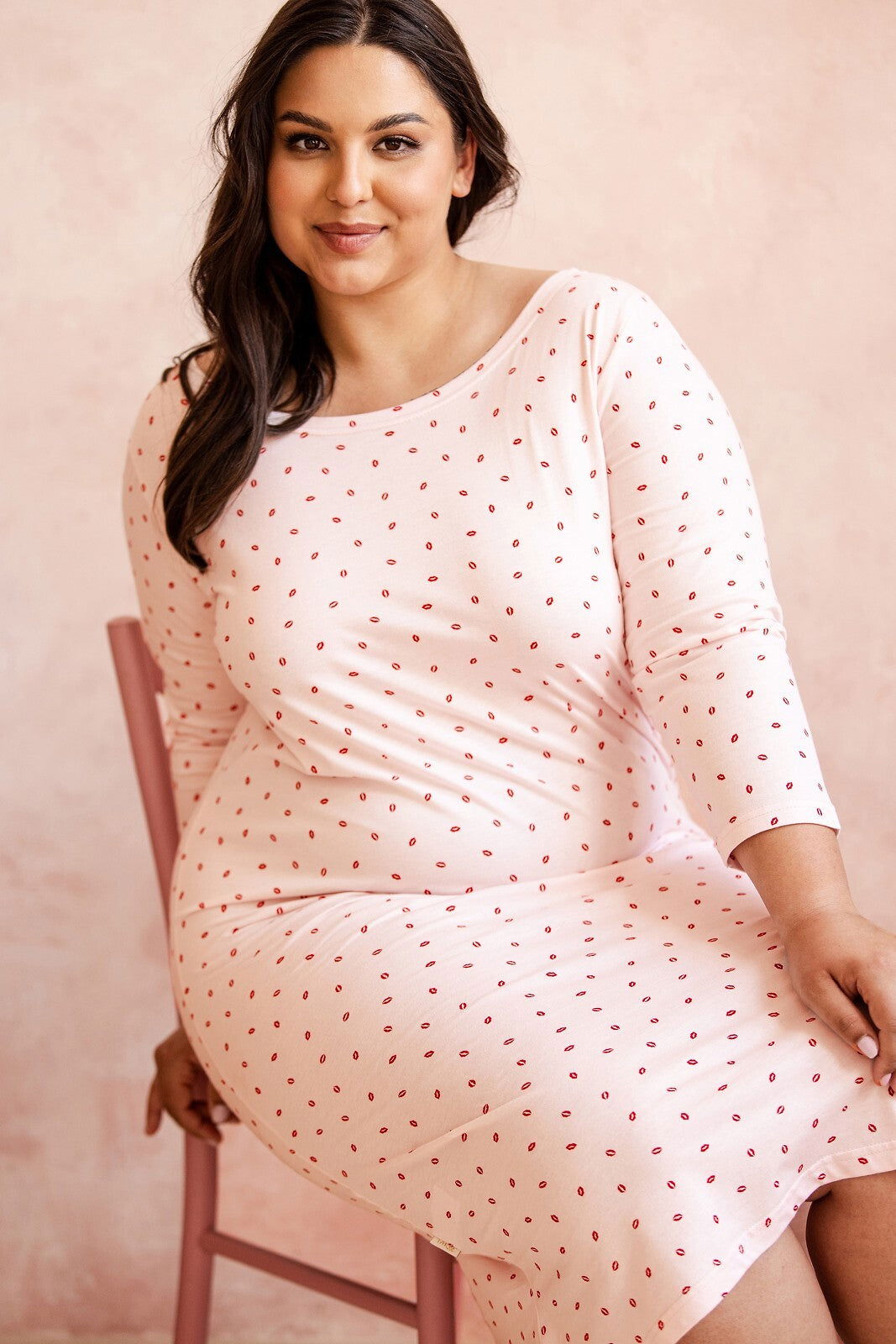 Camicia da notte da Donna in 100% cotone - Angie - Lullaby Lingerie