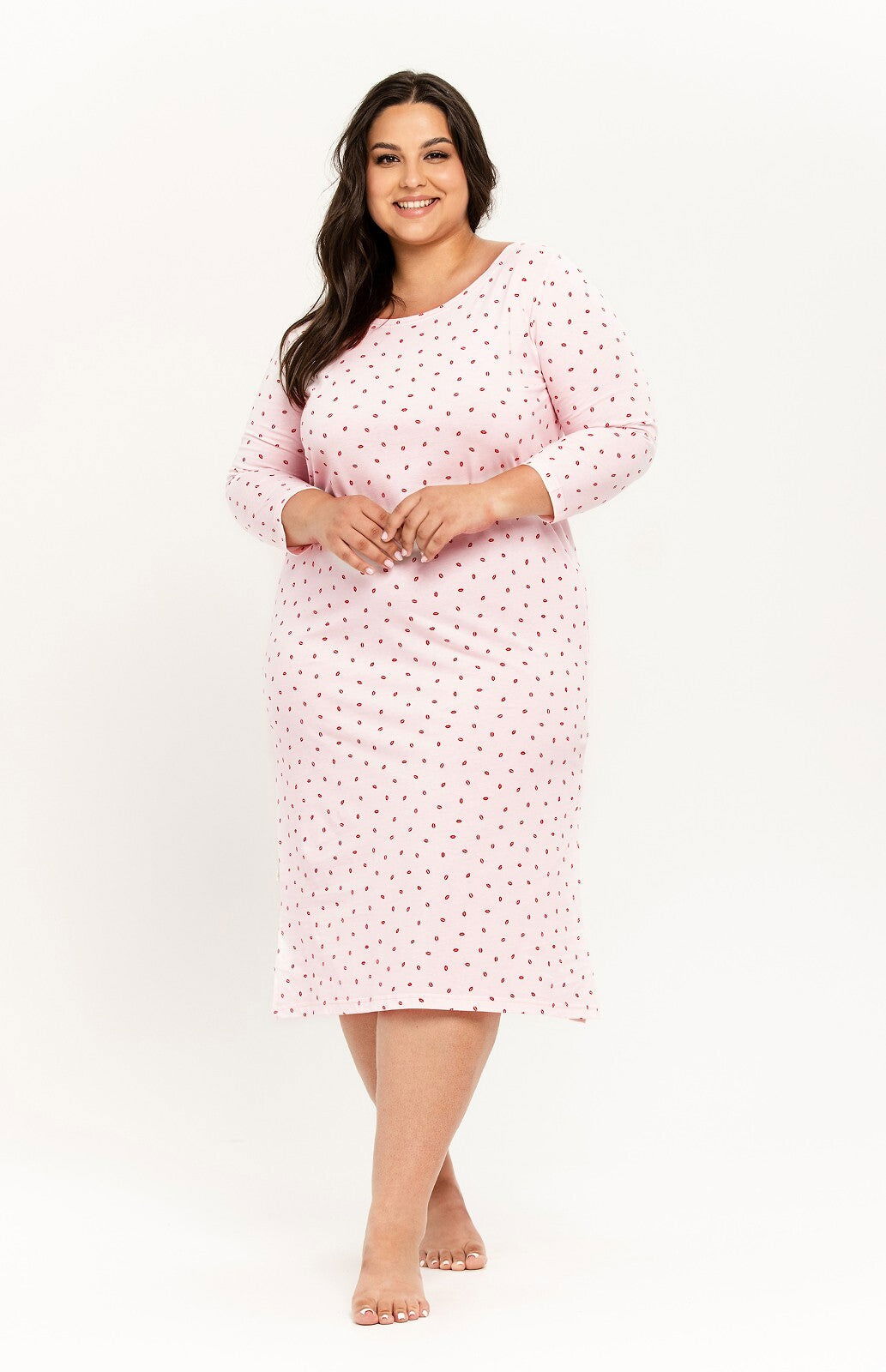Camicia da notte da Donna in 100% cotone - Angie - Lullaby Lingerie