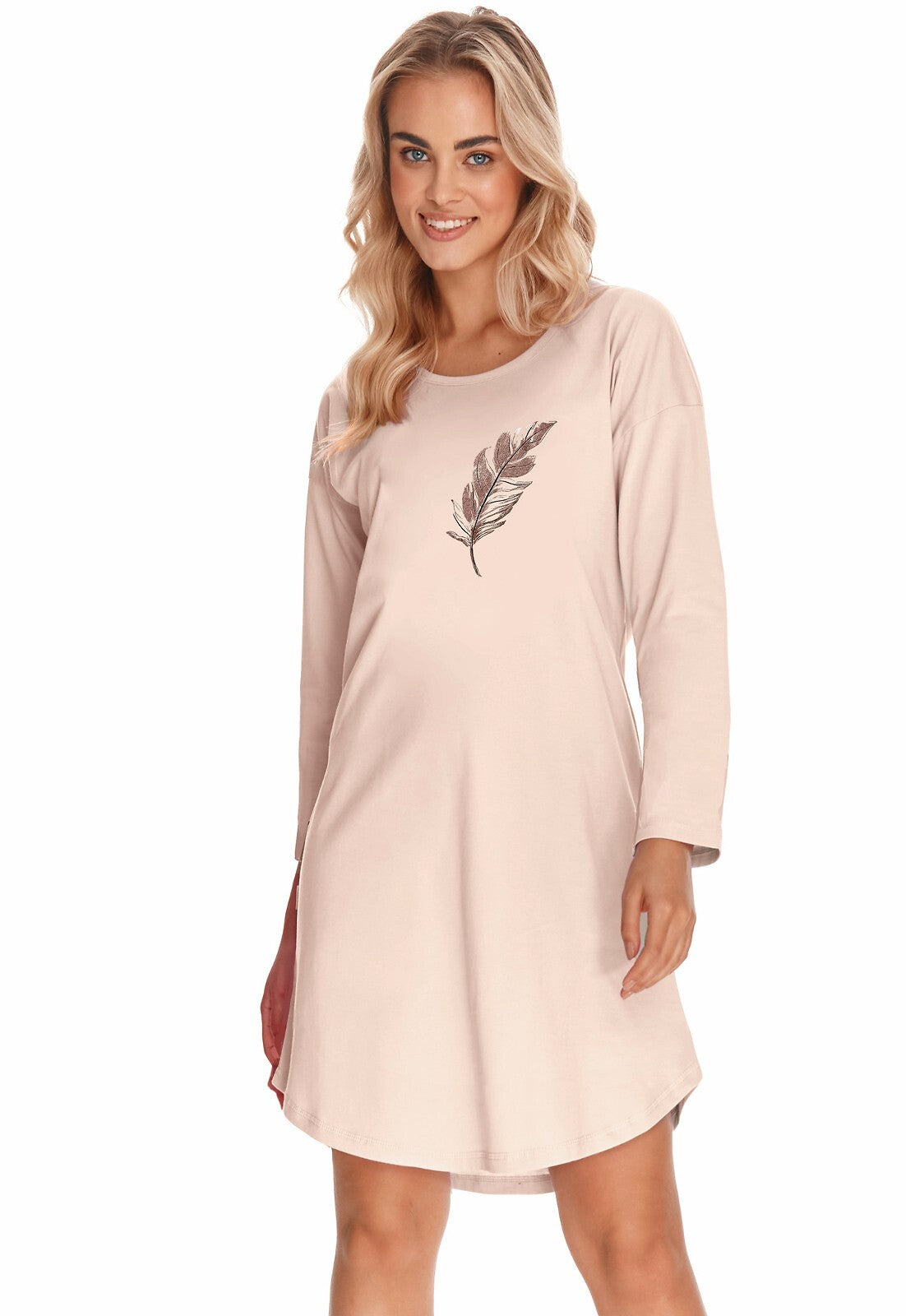 Camicia da notte da donna in 100% cotone - Jane - Lullaby Lingerie