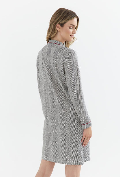 Camicia da notte da donna in cotone di alta qualità - JORDY - 409 - Lullaby Lingerie