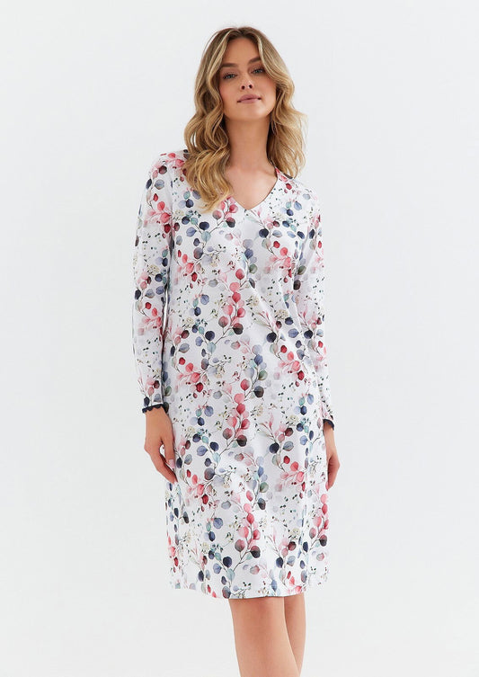 Camicia da notte da donna in puro cotone - CHIARA - Lullaby Lingerie