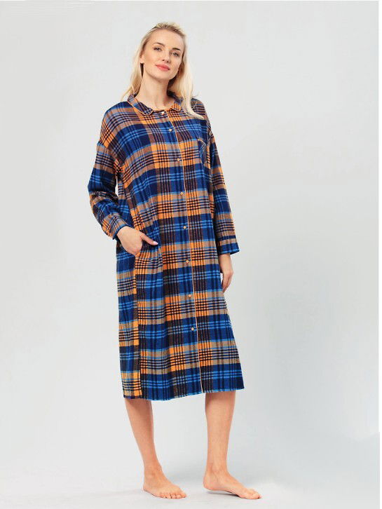 Camicia di notte lunga - CHALET - 482 - Lullaby Lingerie