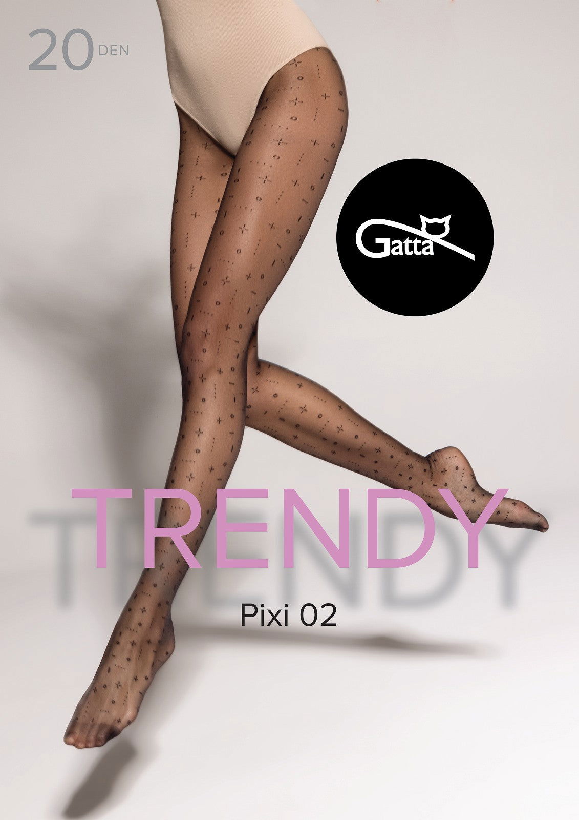 Collant in lycra fantasia - Pixi 02 - 20 den - Lullaby Lingerie