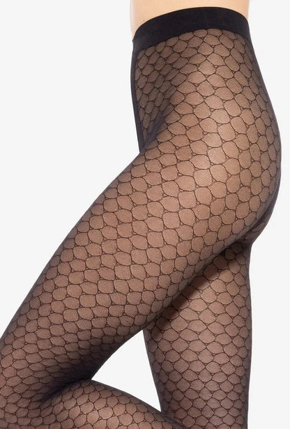 Collant in microfibra lavorati - Arabesca 04 - 40 den - Lullaby Lingerie
