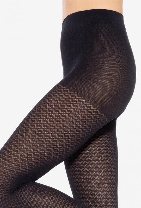 Collant in microfibra lavorato - Lorien 25 - 40 den - Lullaby Lingerie