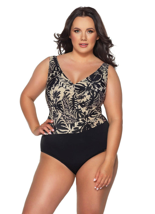 Costume da bagno intero da donna - SAHARA - Coppe differenziate - SKJ 51 - Lullaby Lingerie