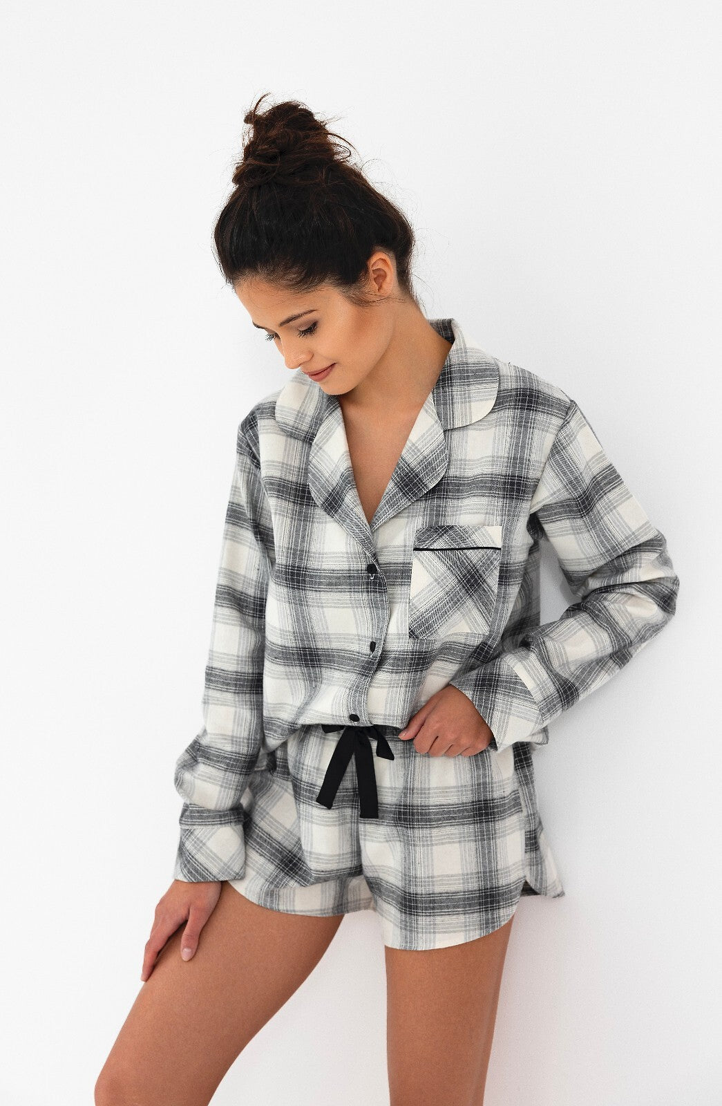 Elegante pigiama da donna in cotone - HOME - Veronica - Lullaby Lingerie