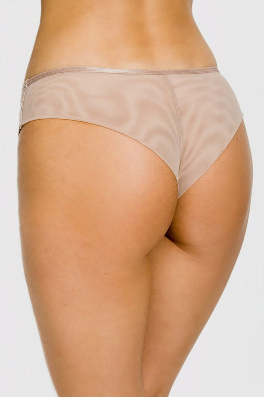 FIGI BRAZYLIANY NAKED 19064/1 BEŻ - Lullaby Lingerie