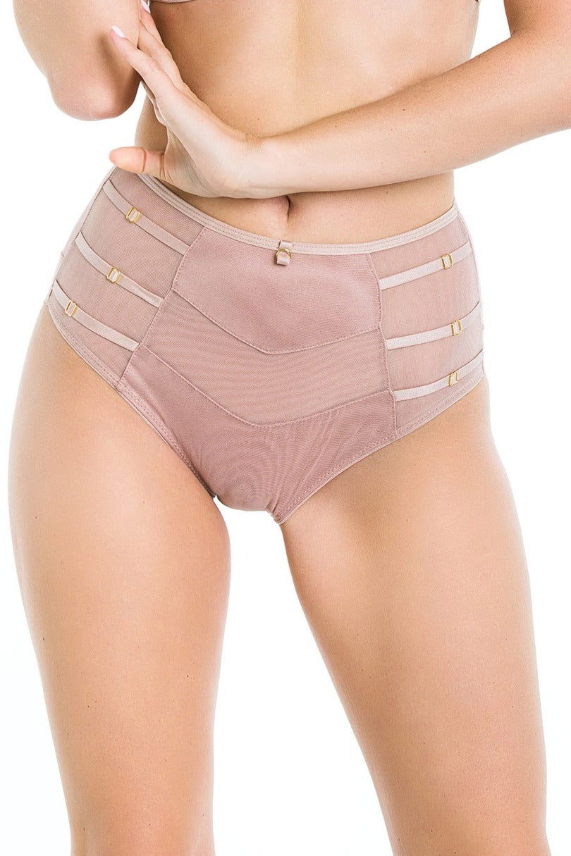 FIGI WYSOKIE NAKED 19064 BEŻ - Lullaby Lingerie