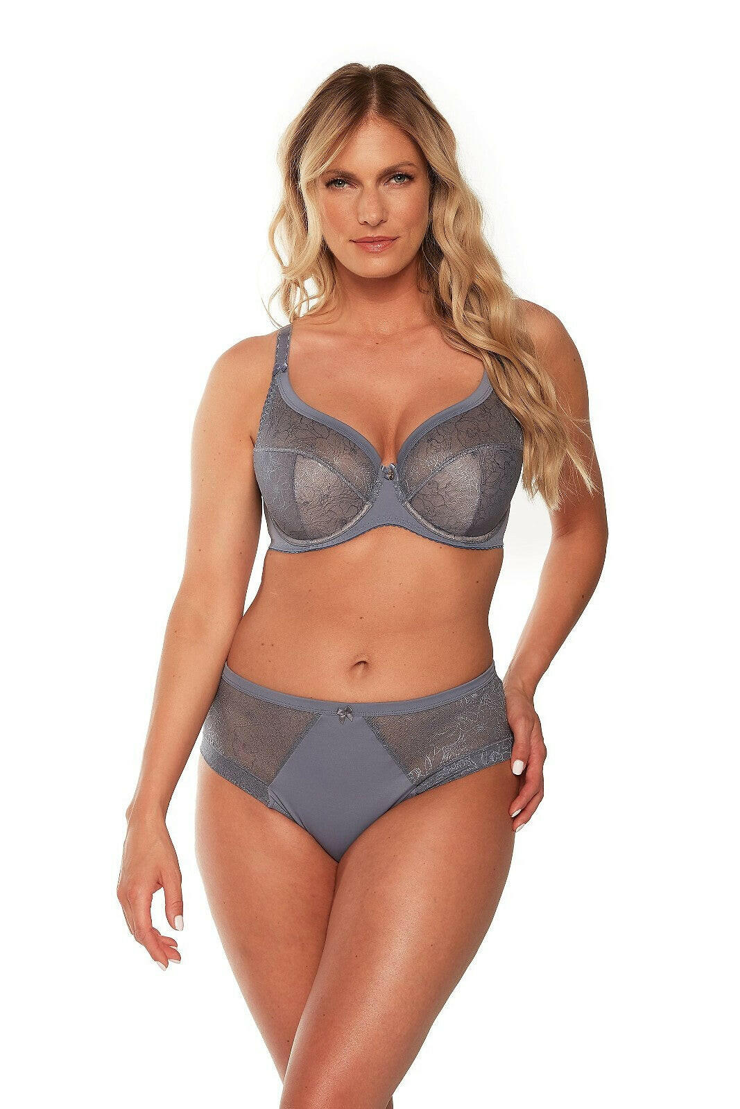 Figi Gaia GFP 1254 Marsela S-3XL szary - Lullaby Lingerie