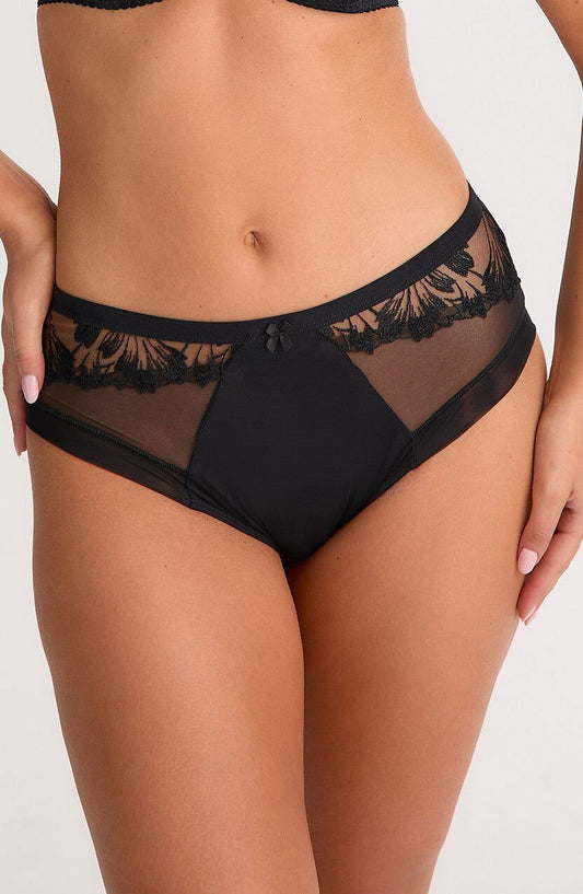 Figi Gaia GFP 1302 Paris S-4XL czarny - Lullaby Lingerie
