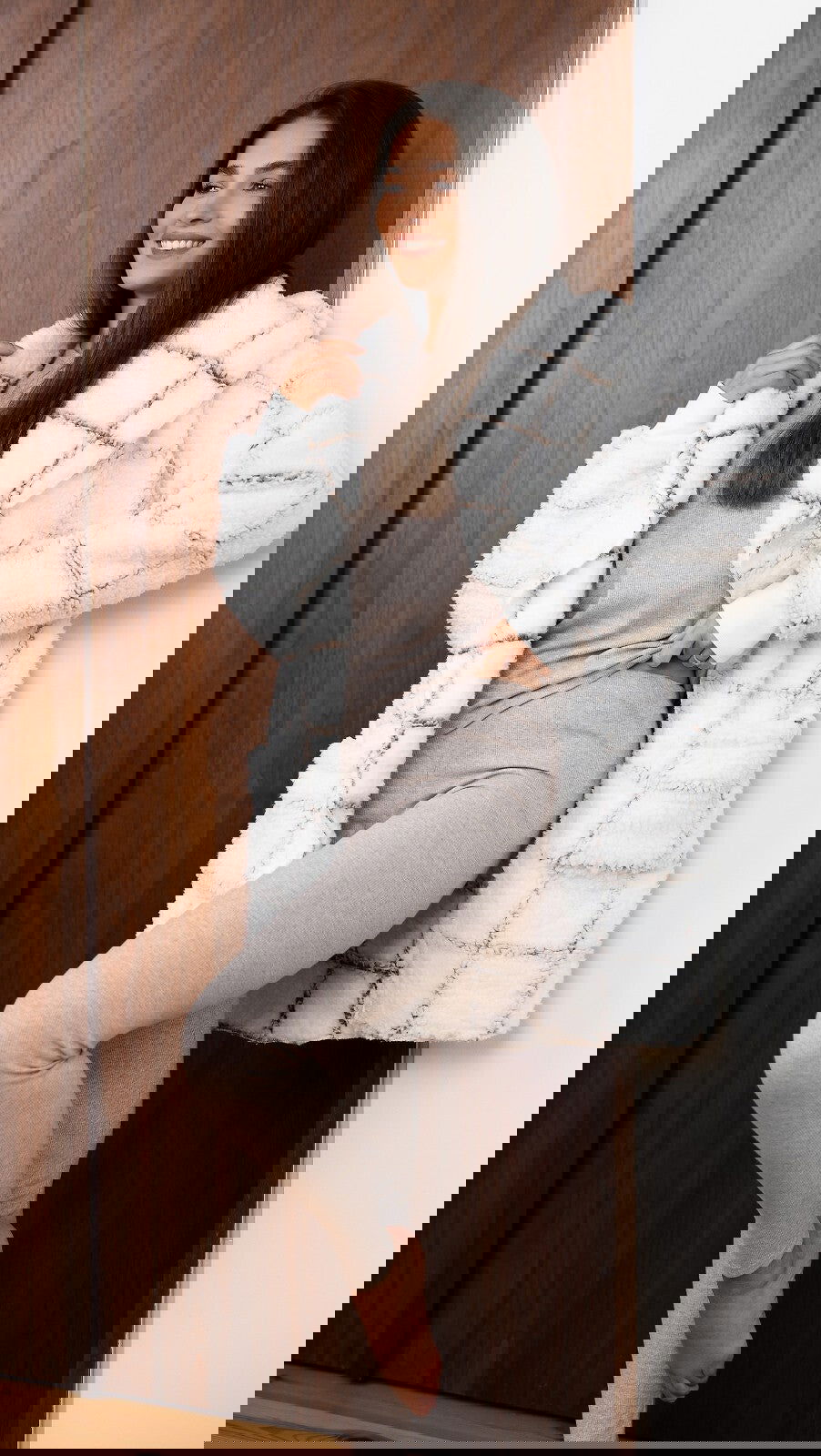 Giacca da camera in tessuto soffice - Delphine - Lullaby Lingerie