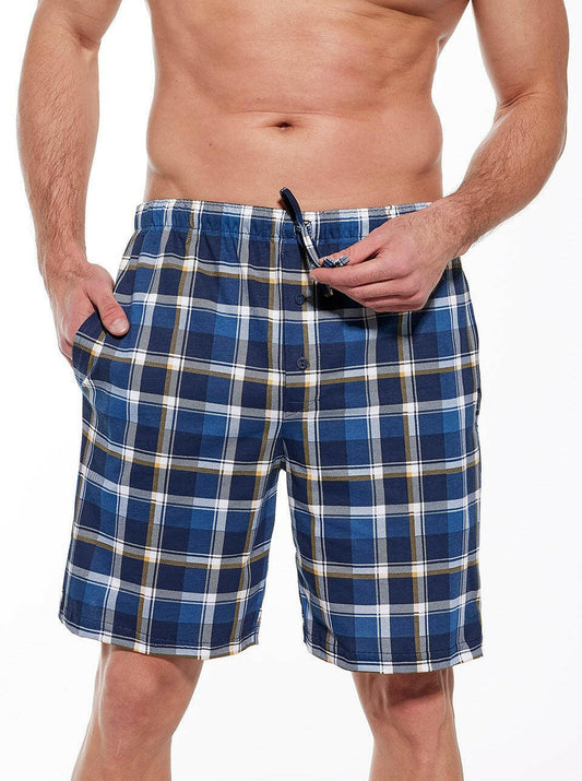 Pantaloncini pigiama uomo in 100% cotone - 698/14 - taglie dalla M alla 2XL - Lullaby Lingerie