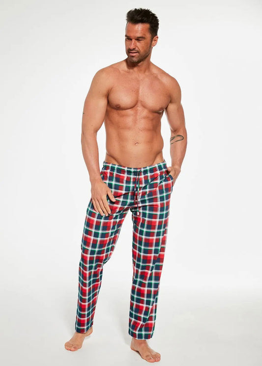 Pantaloni pigiama da uomo - 100% cotone - 691/47 - Lullaby Lingerie