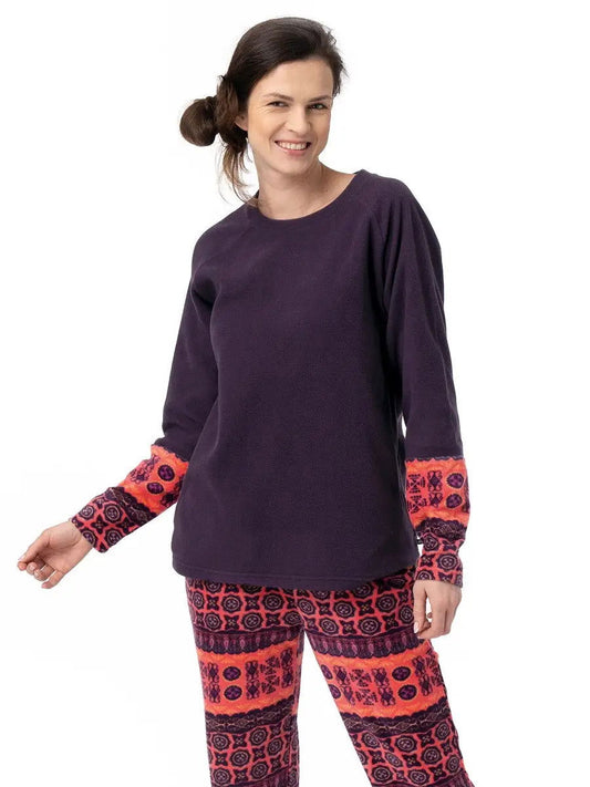 Pigiama / Homewear donna in micropile - LHS 336 - Lullaby Lingerie