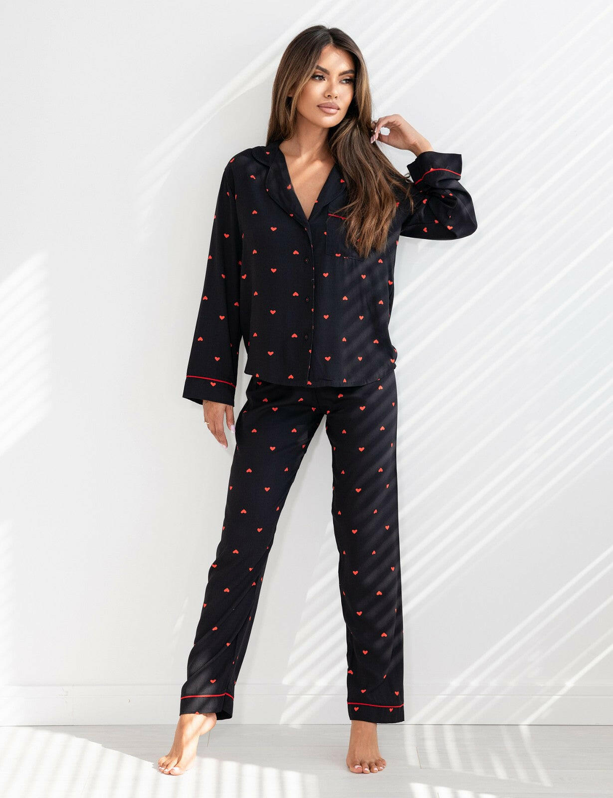 Pigiama aperto donna in viscosa  - LOVE - Lullaby Lingerie