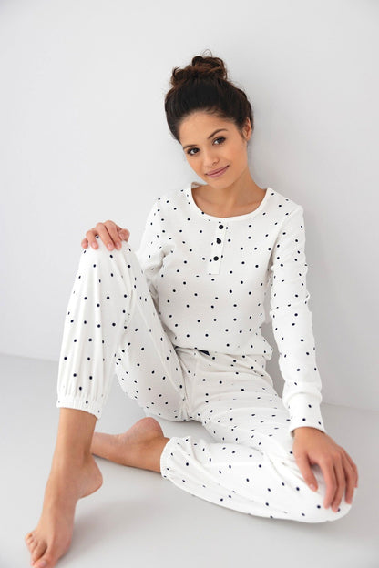 Pigiama da donna in 100% cotone - Bluebell - Lullaby Lingerie