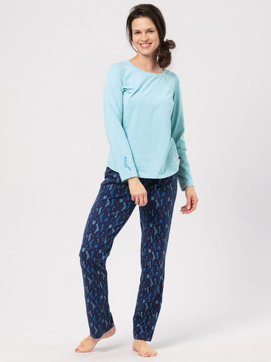 Pigiama da donna in cotone - LNS 535 - Lullaby Lingerie
